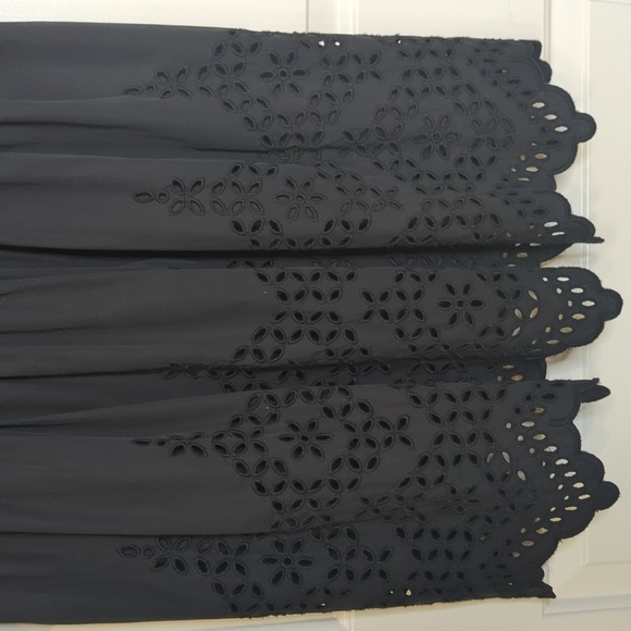 Johnny Was Merla Dress Black Cotton Embroidered Floral NWT XS - Picture 7 of 15